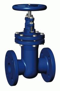 Клиновая задвижка с невыдвижным штоком Tecofi V4246 ДУ50 Ру16, уплотнение медный сплав