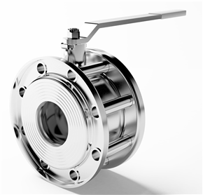 Кран шаровой сталь Ду40 Ру16 полнопроход межфл LD Стриж 040.016.02.Zn