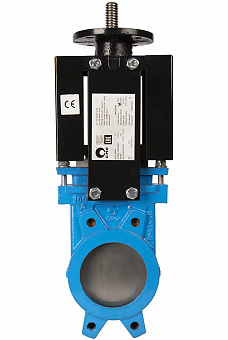 Задвижка шиберная односторонняя CMO A-03-ISO-M DN800 PN2 сталь, ISO-фланец