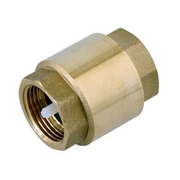 Клапан обратный пружинный Genebre 3120 DN100 PN8, Латунь / Полиамид / NBR, вн. резьба