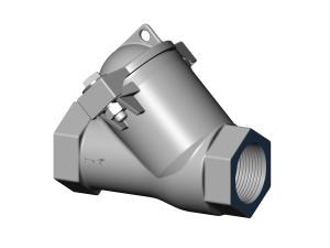 Муфтовый шаровой обратный клапан из нержавеющей стали Tecofi CBL6141 ДУ 1" 1/2