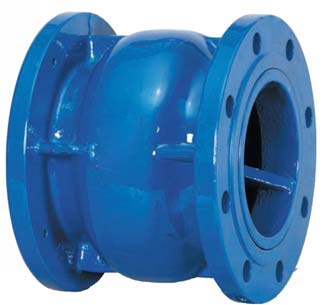 Клапан фланцевый осевой обратный Tecofi CA3241 ДУ200