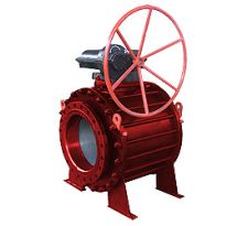 Кран шаровой фланцевый "Маршал" 5СФ.00 для пара DN-65/50 PN 2,5 Мпа с редуктором