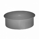 Заглушка ПП с р/к (цвет кирпичный) (Политэк, Россия) Дн160