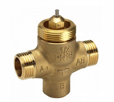 Клапан регулирующий Danfoss двухходовой VZL 2 c наружной резьбой G ½ DN15 Kvs 1,6
