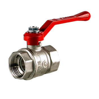 Кран шаровой никель Стандарт220 Ду25 м/м рыч ГАЛЛОП