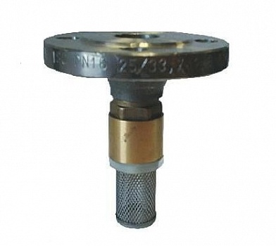 Клапан фланцевый донный обратный Tecofi CC3241 ДУ125