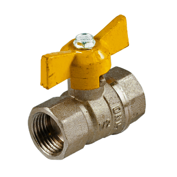 Кран шаровой газ Стандарт 230 Ду15 м/м баб ГАЛЛОП