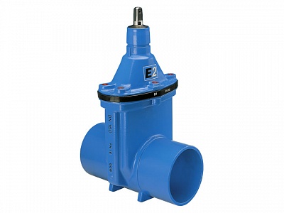 Задвижка гладкий патрубок HAWLE 4100Е2 Ру 16 Ду 150/170