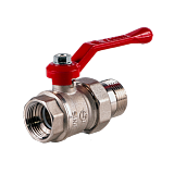 Кран шаровой никель Стандарт222 Ду25м/р г/нак рыч ГАЛЛОП