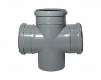 Крестовина ПП 2пл с у/к (Политэк, Россия) л/и толщ.ст. 2,7х2,7х1,8мм Дн110х110х50