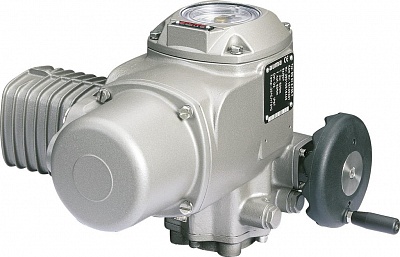 Электропривод AUMA SG07.1 / AC 01.2 (-30...+70), F07, 24В DC, IP67, магнитный датчик положения MWG, обработка втулки включена