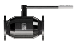 Кран шаровый ALSO КШ.Ф.П.032.40-01 DN=32 PN=40 фланец/фланец полнопроходный