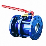 Кран шаровой фланцевый "Маршал" 11с67п СФ.01 DN-200 PN 2,5 Мпа с рукояткой