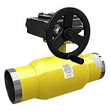 Кран шаровой сталь газ Ду32 Ру40 п/прив КШ.Ц.С.GAS LD