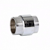 Обратный клапан полнопроходной Genebre 3122 DN40 (1 1/2") PN18 корпус-латунь, уплотнение-NBR, ВР/ВР