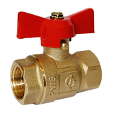 Кран шаровой латунный Крепыш 330 Ду15 м/м баб ГАЛЛОП