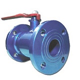 Кран шаровой цельносварной фланцевый "Маршал" 11с67п2ЦФ.00, 11с67п2ЦП.00 по ТУ стандартный проход DN - 40/32 PN 4,0 Мпа с рукояткой