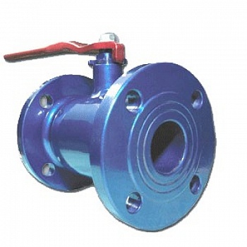 Кран шаровой цельносварной фланцевый "Маршал" 11с67п2ЦФ.00, 11с67п2ЦП.00 по ТУ стандартный проход DN - 40/32 PN 4,0 Мпа с рукояткой