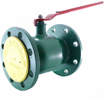 Кран шаровой фланцевый "Маршал" 11с67п СФ.00 DN-250/200 PN 2,5 Мпа с рукояткой