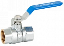 3020 02 DN08 (1/4") PN40 Кран шаровой полнопроходной усиленный GENEBRE, корпус-латунь, ВР/ВР ручка-рычаг