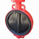 Затвор межфланцевый Xurox 805WE P DN40 PN16, 1.0619 / 1.4408 / EPDM, Ручка