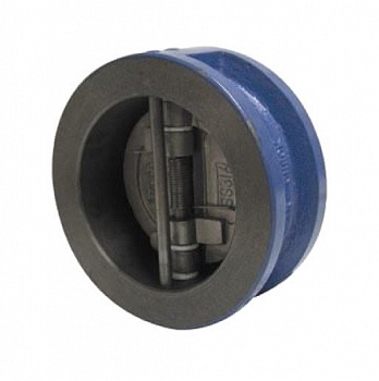 Клапан обратный межфланцевый двустворчатый Genebre 2401 DN050 PN16 корпус-чугун, седло-NBR