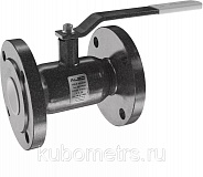 Кран шаровый ALSO КШ.Ф.Р.015.40-01 DN=15 PN=40 фланец/фланец под редуктор, под электропривод редуцированный