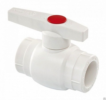 Кран шаровой ПП PRO AQUA PN 25, п/п Дн50