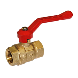 Кран шаровой латунный Крепыш 320 Ду15 м/м рыч ГАЛЛОП