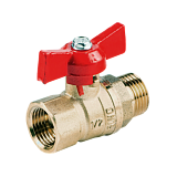 Кран шаровой латунный Стандарт 231 Ду20 м/р баб ГАЛЛОП