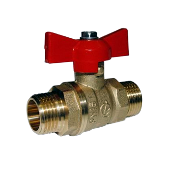 Кран шаровой латунный Стандарт 233 Ду20 р/р баб ГАЛЛОП