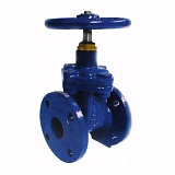 Задвижка с обрезиненным клином Genebre 2102 DN50 PN16 корпус-чугун, клин-EPDM, Ф/Ф