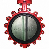 Затвор типа Lug Xurox 205LEHT R DN150 PN16, GGG40.5 / 1.4408 / EPDM HT, Редуктор