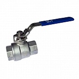 Полнопроходной шаровой кран стальной с внутренней резьбой BSP Tecofi BS5179 ДУ 2