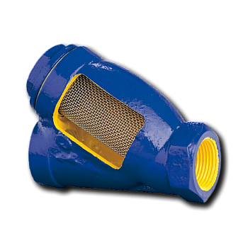 Фильтр Zetkama 823A-080-C-29, DN080, PN16, р/р, чугун, сетка 1,25 мм, Тмакс 200°C, с магнитной вставкой