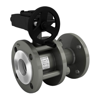 Кран шаровой сталь полн Ду125 Ру16 фл ред КШ.Р.Ф.Р LD