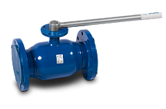 Кран шаровой стальной Temper фланец/фланец стандартнопроходной Серия 283 DN=125 PN=16