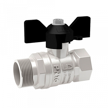 Кран шаровой латунь LD Pride 47.20.В-Н.Б