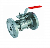 Полнопроходной трехдетальный шаровой кран из нержавеющей стали Tecofi BS6260 Ду 15 Ру 40