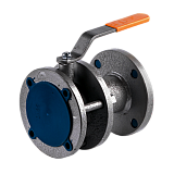 Кран шаровой сталь полн Ду150 Ру16 фл 09Г2С КШ.Р.Ф LD