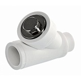 Фильтр ПП PRO AQUA сетчатый муфта-штуцер, PN 25 Дн20