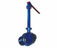 Кран цельносварной с удлиненным шпинделем под приварку "Маршал" 11с67п 3ЦП.00 с покрытием усиленного типа DN=50 PN= 16