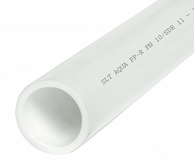 Труба ПП PN20 SDR 6 (Политэк), Дн110, Т 95°С, толщ.ст. 18,4мм дл 4м