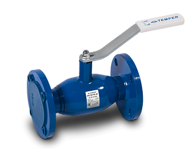 Кран шаровой стальной Temper фланец/фланец стандартнопроходной Серия 283 DN=50 PN=40