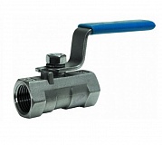 2002 06 DN025 PN63 Кран шаровой монокорпусный GENEBRE, корпус-нерж. сталь AISI 316, Tmax=180°C ВР/ВР