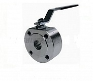 2110 07 DN032 PN16 Кран межфланцевый GENEBRE, корпус-нерж.сталь AISI 316, Тmax=180°C МФ/МФ ручка-рычаг