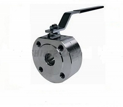 2110 07 DN032 PN16 Кран межфланцевый GENEBRE, корпус-нерж.сталь AISI 316, Тmax=180°C МФ/МФ ручка-рычаг