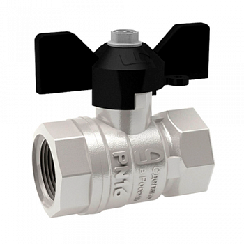 Кран шаровой латунь LD Pride 47.32.В-В.Б