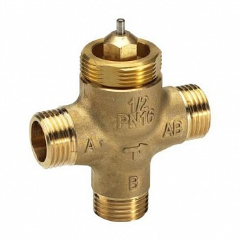 Клапан регулирующий Danfoss двухходовой VZL 3 c наружной резьбой G ½ DN15 Kvs 0,63